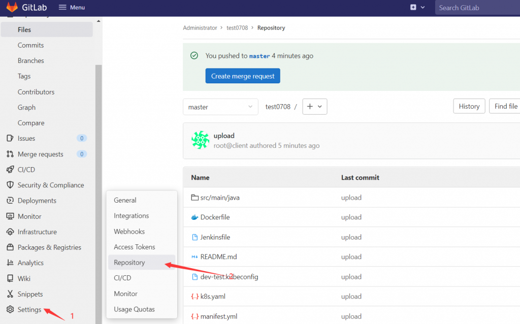 DEVOPS系列--Gitlab的部署和参数设置